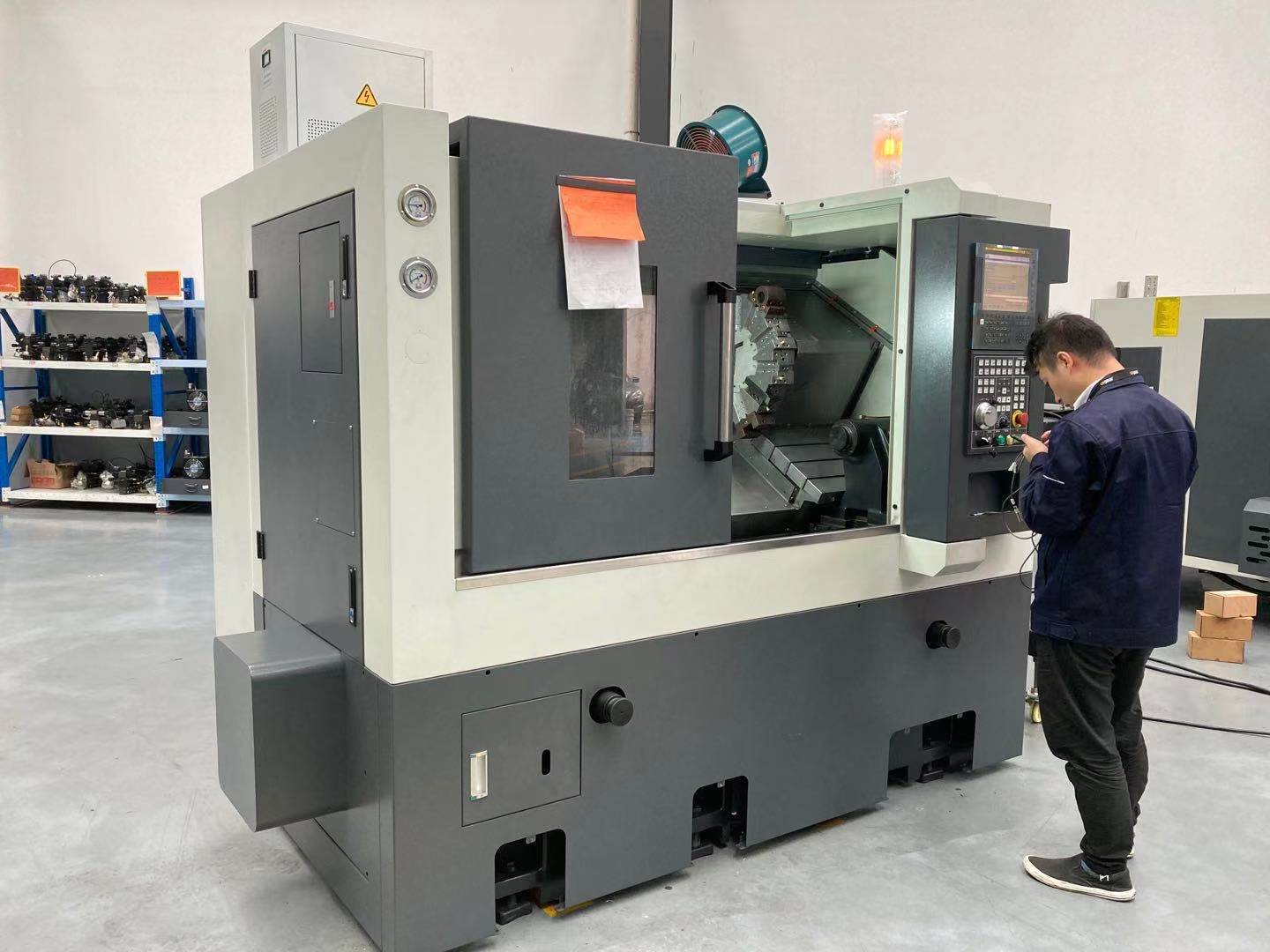 TX-10A slant bed cnc lathe FANUC